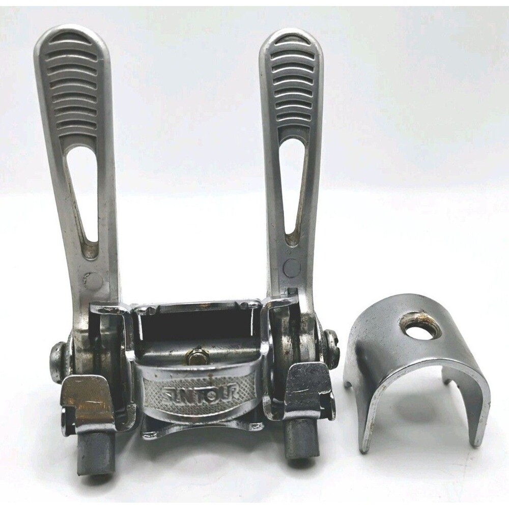 Vintage Suntour Stem Shifter NOS Power Shift Lever Set Cable Alloy Mount A5